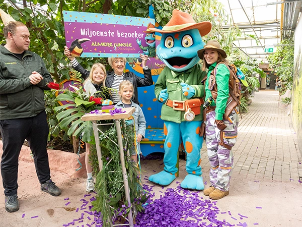 Miljoenste bezoeker | Almere Jungle